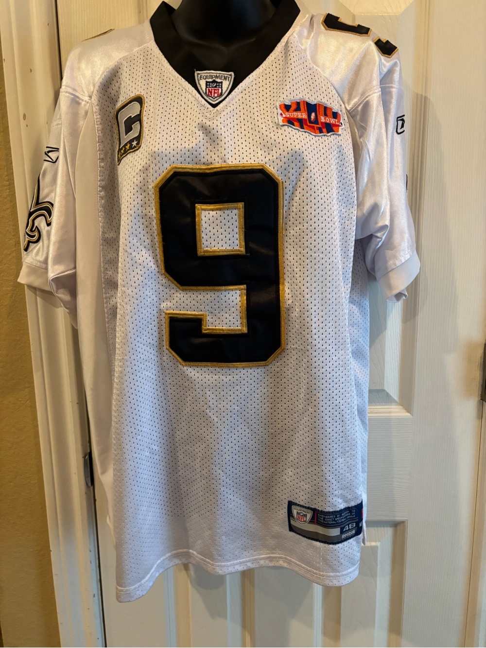 Reebok White NFL Players Football Jersey Size 48
